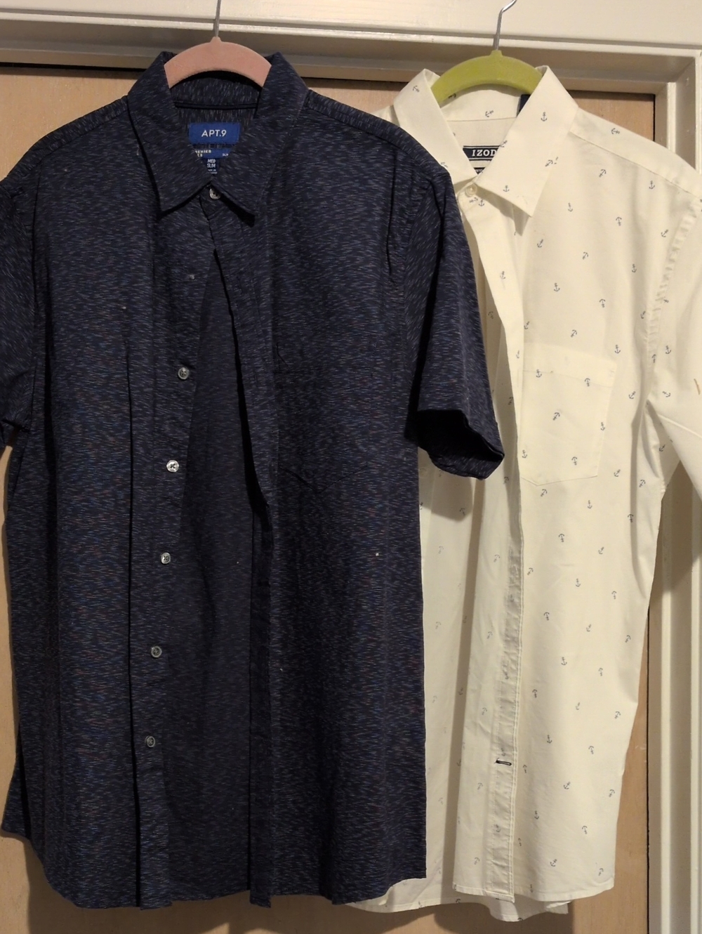 Apt. 9 Men's Short-Sleeve Button-Down Shirt in Navy